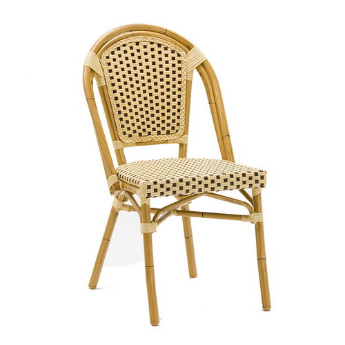 法式藤椅戶外藤椅桌椅組合室外家具陽臺餐廳酒吧藤編桌椅三件套