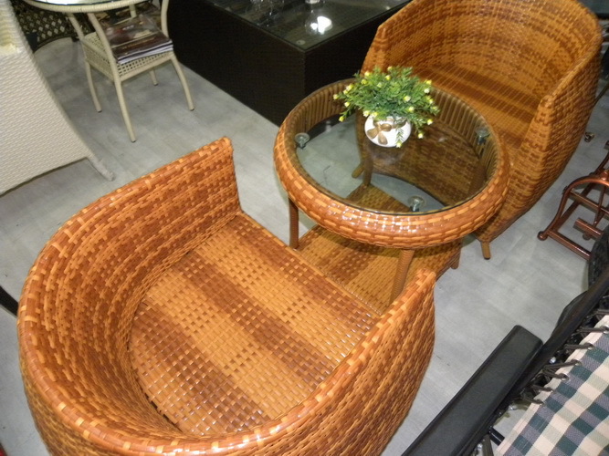 【藤椅子戶外家具 戶外沙發 戶外藤椅 戶外產品】價格,廠家,圖片,床類,佛山市禪城區兆斌五金塑料制品廠-