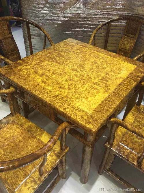 黃金樟極品五件套方桌黃金樟原料批發(fā) 云南省普洱市森鴻木藝品廠